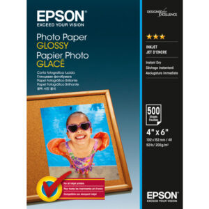 EPSON     Photo Paper Glossy     10x15cm S042549   InkJet 200g          500 Blatt