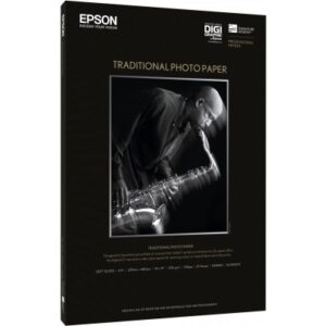 EPSON     Traditional Photo Paper    A3+ S045051   InkJet, 330g          25 Blatt