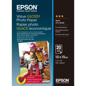 EPSON     Value Photo Paper      10x15cm S400037   InkJet 183g           20 Blatt