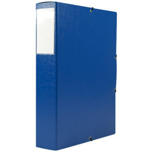 EROLA     Sammelbox mit Gummizug      A4 116       blau