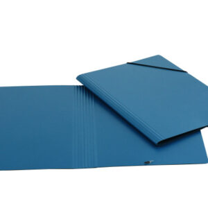 EROLA     Gummibandmappe 800my        A4 3228      blau Pressspan
