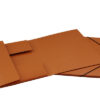 EROLA     Gummibandmappe 650my        A4 33299     braun Pressspan      3 Klappen