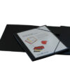 EROLA     Gummibandmappe 650my        A4 33299S    schwarz Press.  m. Fronttasche