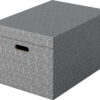 ESSELTE   Aufbewahrungsboxen Home L 628287    510x355x305mm, grau      3 Stk