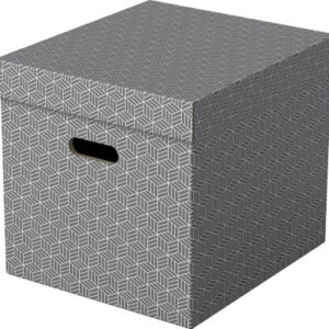 ESSELTE   Aufbewahrungsboxen Home Cube 628289    365x320x315mm, grau      3 Stk