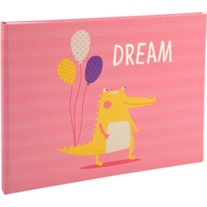 EXACOMPTA Fotoalbum Baby       28,5x22cm 11233E    rosa                 30 Seiten
