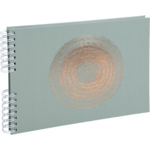 EXACOMPTA Spiralalbum Ellipse    32x22cm 16165E    grün                 50 Seiten