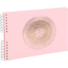 EXACOMPTA Spiralalbum Ellipse    32x22cm 16166E    rosa                 50 Seiten