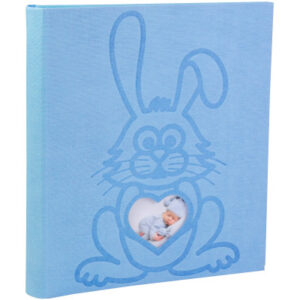 EXACOMPTA Fotoalbum Teddy        29x32cm 16563E    blau                 60 Seiten