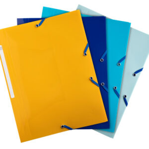 EXACOMPTA Gummibandmappe              A4 55110E    sortiert         PP, 3 Klappen