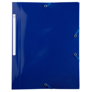 EXACOMPTA Gummibandmappe              A4 55112E    marineblau       PP, 3 Klappen