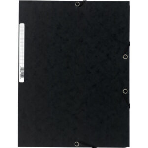 EXACOMPTA Gummibandmappe              A4 55501E    schwarz
