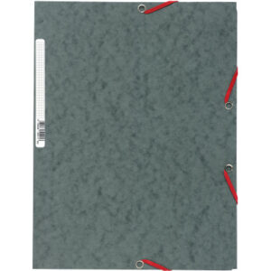 EXACOMPTA Gummibandmappe              A4 55511E    grau