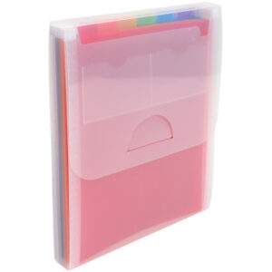EXACOMPTA Fächermappe Crystal         A4 55798E    transparent           6-teilig