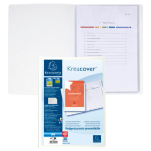 EXACOMPTA Sichtbuch KC                A4 58309E    weiss               30 Taschen