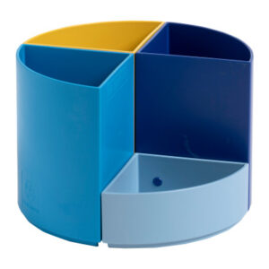 EXACOMPTA Stifteköcher BeeBlue 68202D    The Quarter, mehrfarbig