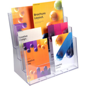 EXACOMPTA Prospekthalter    Multi Format 74258D    transparent