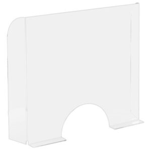 EXACOMPTA Hygienewand  Exascreen 80058D    Acrylglass Stand-alone 95x68cm