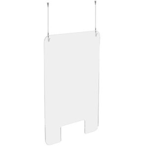 EXACOMPTA Hygienewand  Exascreen 80158D    Acrylglass m. Fenster 100x66cm