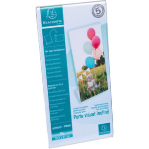 EXACOMPTA Tischaufsteller             DL 83058D    transparent          hoch/quer
