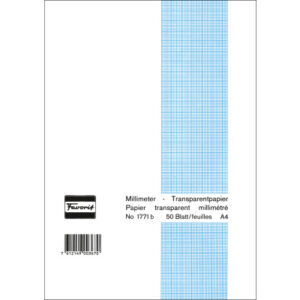 FAVORIT   Block                       A4 1771 B    transparent 65g       50 Blatt