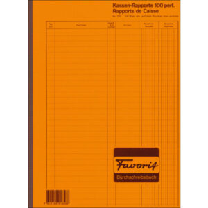 FAVORIT   Kassa-Rapport               A4 352                            100 Blatt