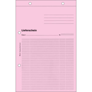 FAVORIT   Lieferscheine Express       A5 9533EXPRE rot/gelb/weiss      50x3 Blatt