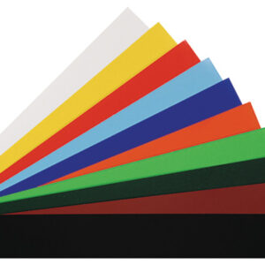 FOLIA     Glanzpapier 80g        35x50cm 07.7000.2 farbig ass., gummiert 50 Blatt