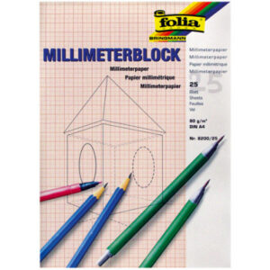 FOLIA     Block                       A4 3.820025  weiss 80g             25 Blatt
