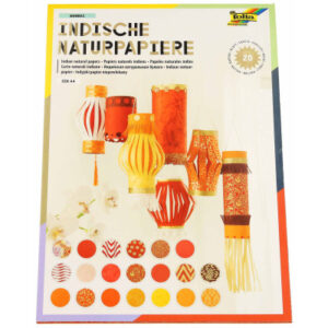 FOLIA     Motivblock 550402    Col. Indiamubai, rot/orange