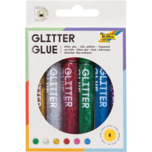 FOLIA     Glitter-Glue 570       6 Stück