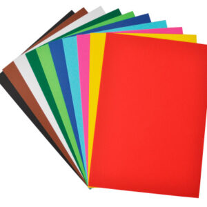 FOLIA     Fotokarton                  A4 614/50 09 300g, ass.          10x5 Blatt