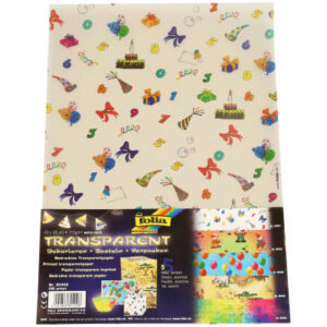 FOLIA     Transparentpapier 80409     Kids 5 Blatt, ass.