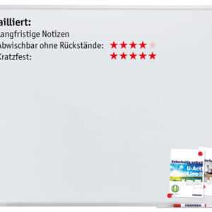 FRANKEN   Whiteboard SC2202SB  X-tra!Line emailliert 60x90cm