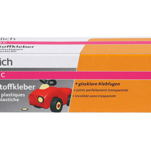 GEISTLICH Kunststoffkleber Plastic 1275010010transparent                42g