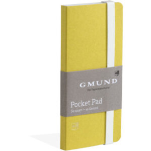 GMUND     Pocket Pad          6.7x13.8cm 38763     lime, blanko        100 Seiten