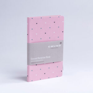 GMUND     Bavarian Book        13.5x20cm 39449     rosa, dotted        112 Seiten