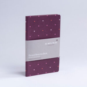 GMUND     Bavarian Book        13.5x20cm 39456     merlot, dotted      112 Seiten