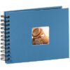HAMA      Spiralalbum Fine Art 113677    240x170mm, azur       25 Blatt