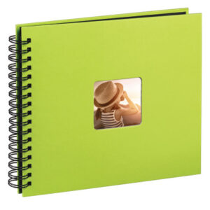 HAMA      Spiralalbum Fine Art 113682    280x240mm, kiwi       25 Blatt