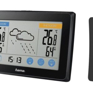 HAMA      Wetterstation 186314    Touch schwarz