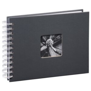 HAMA      Spiralalbum Fine Art 2111      240x170mm,grau 25 Blatt, weiss