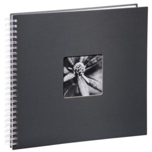HAMA      Spiralalbum Fine Art 2113      360x320mm,grau 25 Blatt, weiss