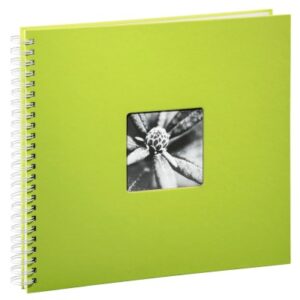 HAMA      Spiralalbum Fine Art 2116      360x320mm,kiwi 25 Blatt, weiss