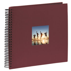 HAMA      Spiralalbum Fine Art 90144     360x320mm, bordeaux   25 Blatt