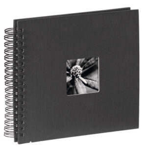 HAMA      Spiralalbum Fine Art 90145     280x240mm, schwarz    25 Blatt