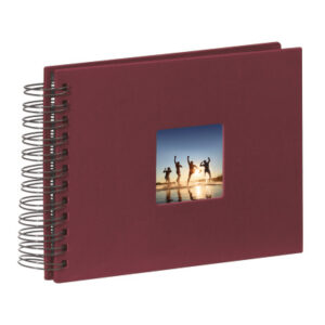 HAMA      Spiralalbum Fine Art 90154     240x170mm, bordeaux   25 Blatt