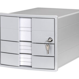 HAN       Schubladenbox IMPULS     A4/C4 1018-11   grau              3 Schubladen