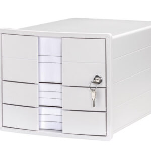 HAN       Schubladenbox IMPULS     A4/C4 1018-12   weiss             3 Schubladen