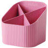 HAN       Stifteköcher Re-LOOP 17238-956 pink                  4 Fächer